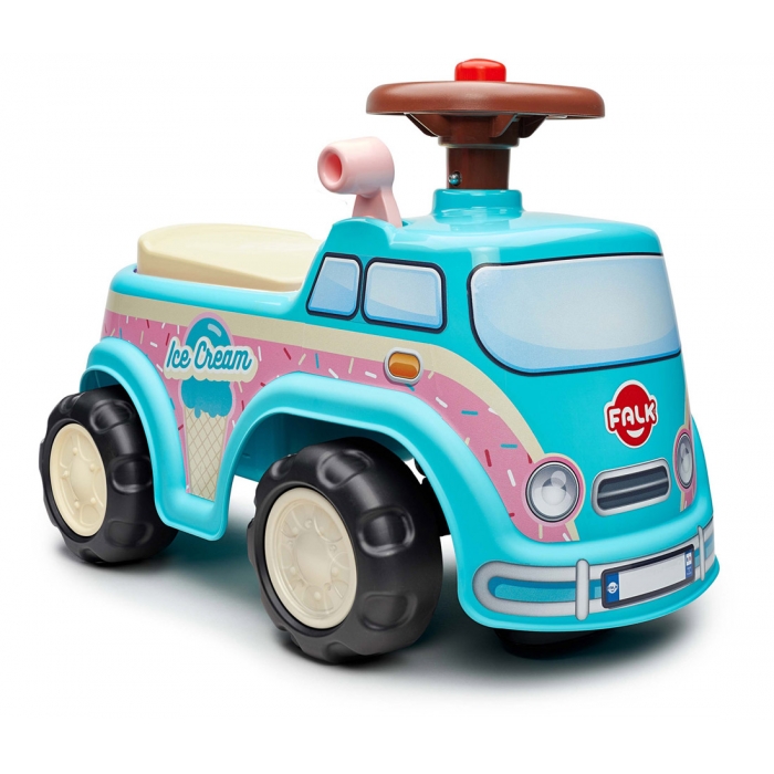 Falk Ice Cream Truck With Accessories, Push And Ride On Toys for Toddlers/Preschool, +1 Year FA708