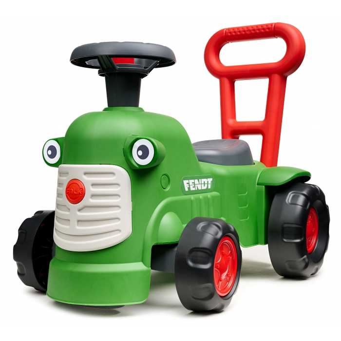 Push Ride-on Fendt Tractor with Baby Walking Aids for Toddlers 1-3 Years