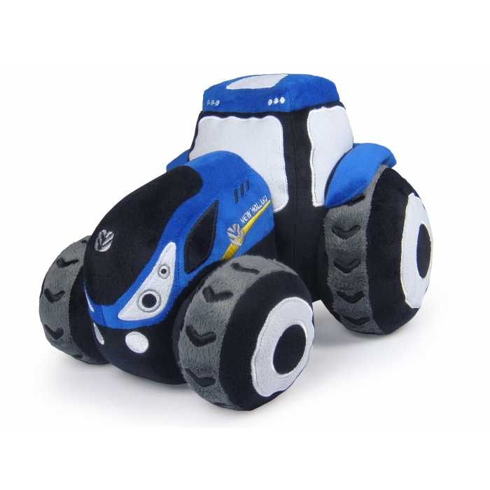 New Holland T7 Tractor Soft Plush Toy by UH Kids UHK1103