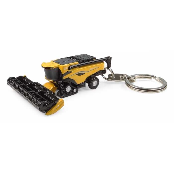 Universal Hobbies New Holland CR11 Combine Metal Keychain, Yellow Edition UH5888